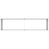 Raised Bed Light Brown 160 x 40 x 77 cm Galvanized Steel
