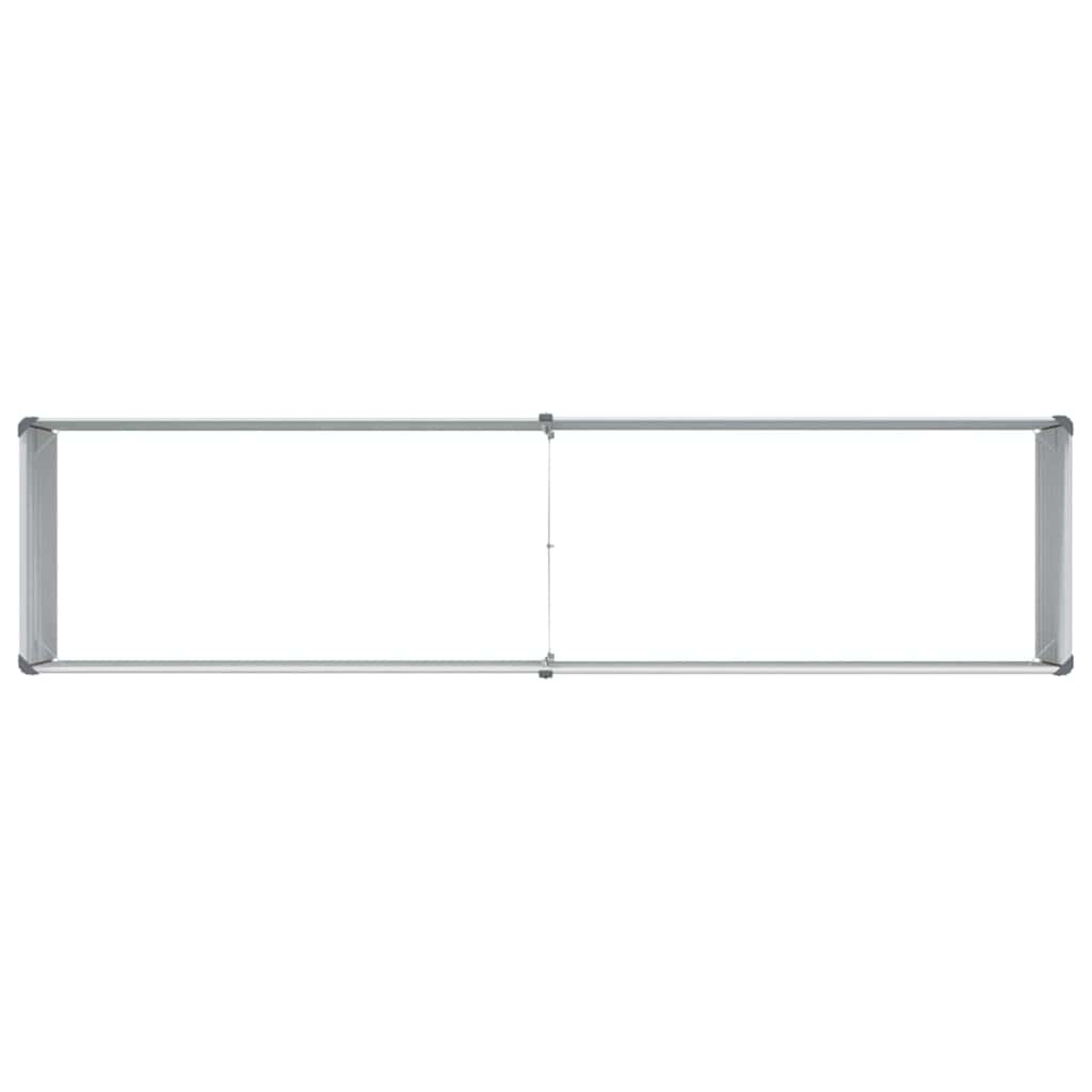 Raised Bed Light Brown 160 x 40 x 77 cm Galvanized Steel