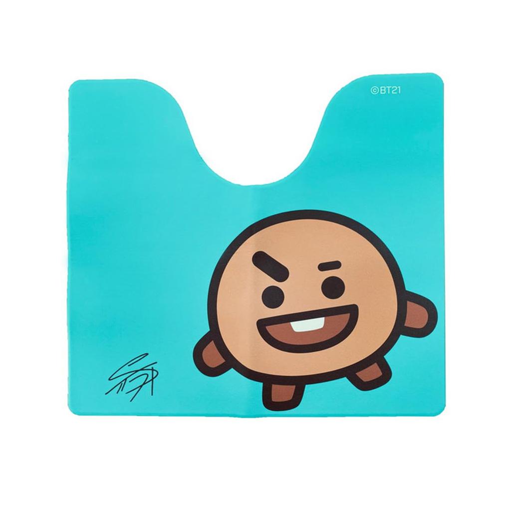 Marushin BT21 SHOOKY Character Wipeable Toilet 5785021900 Mat,