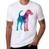 Irish Terrier In Watercolor Tshirt Uv Sun Protection Tee Shirt