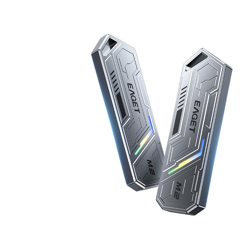 

Eaget Mecha Series Type-C 3.2 NVMe M.2 SSD Зовнішній корпус