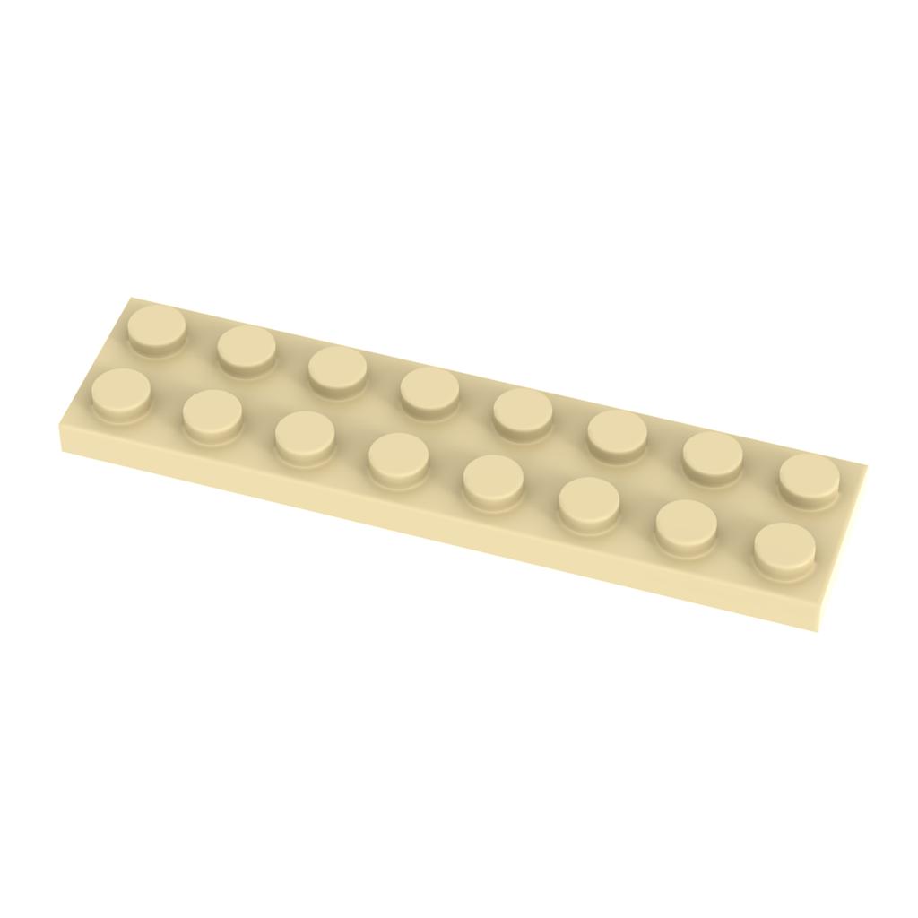 [Funbrick] 20pcs Plate 2x8 3034 Compatible with Famous Brand Building Block Classic Building Blcok Toys MOC DIY
