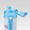 Skater Direct Drinking Water Dishwasher Made In Sanrio Cinnamoroll Fancy Snacks Children's Bottle, Plastic, 480ml, One-Push Opening, Safe, Japan, &