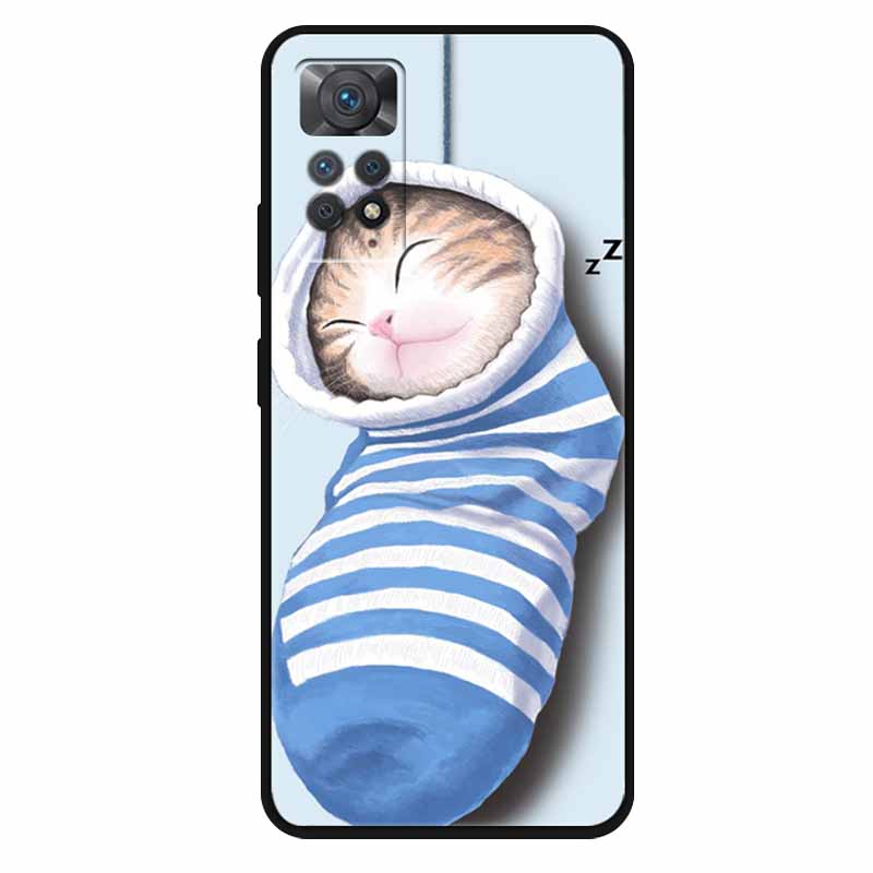 For Xiaomi Redmi Note 11 Pro 4G Case Soft Space Marble TPU Silicone Back Cover For Xiaomi Redmi Note 11Pro 4G Cases Bumper Shell
