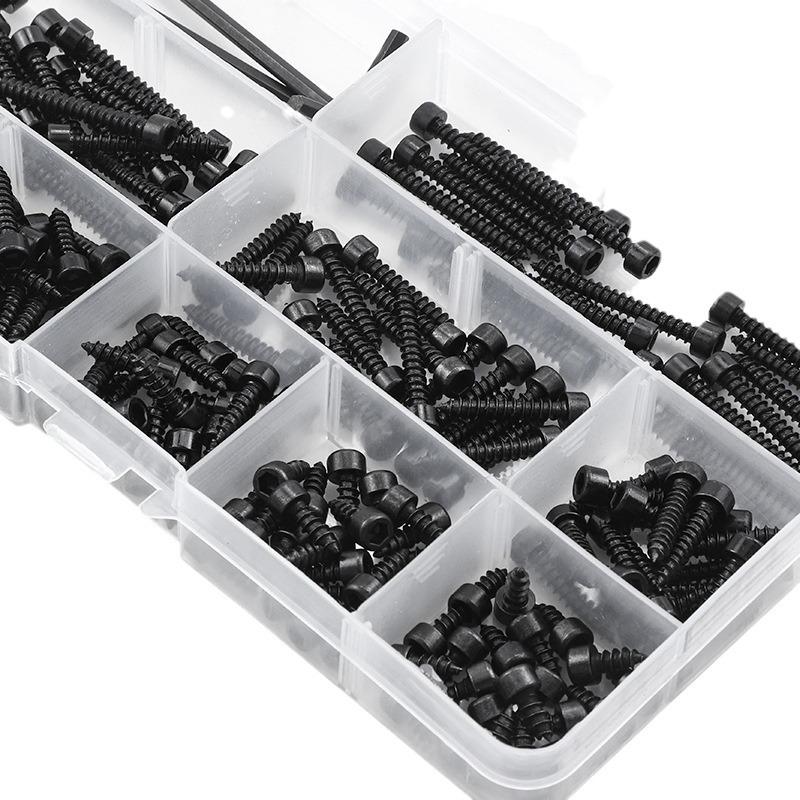 8.8 Grade High-Strength Hex Socket Self-Tapping Screw Set with Cylindrical and Cup Head