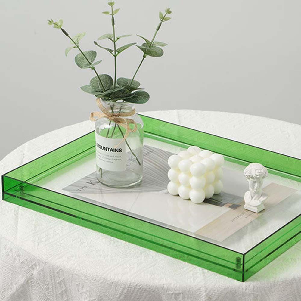 Acrylic Colorful Square Photo Frame Transparent Picture Frame Ornaments  Living Room