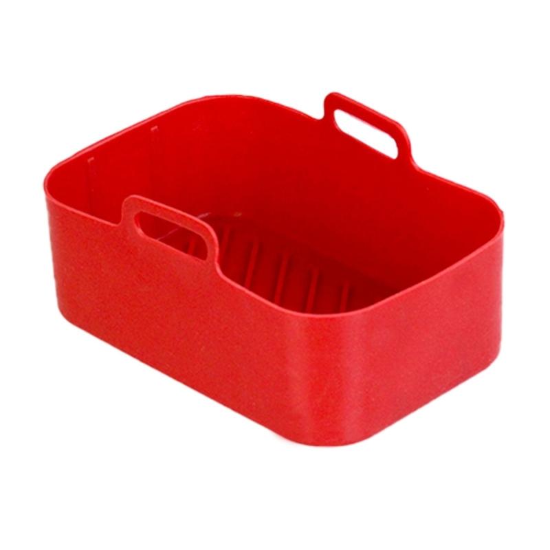 Air Fryers Silicone Pot Square Baking Tray Heat Resistant Silicone Liners