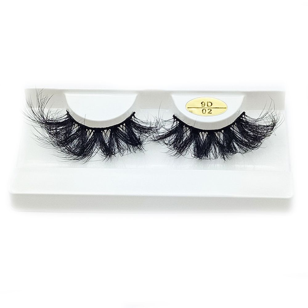 Craft Messy Fluffy Extension False Eyelashes Wispy Fluffy Eye Lashes 9D Faux Mink Eyelashes