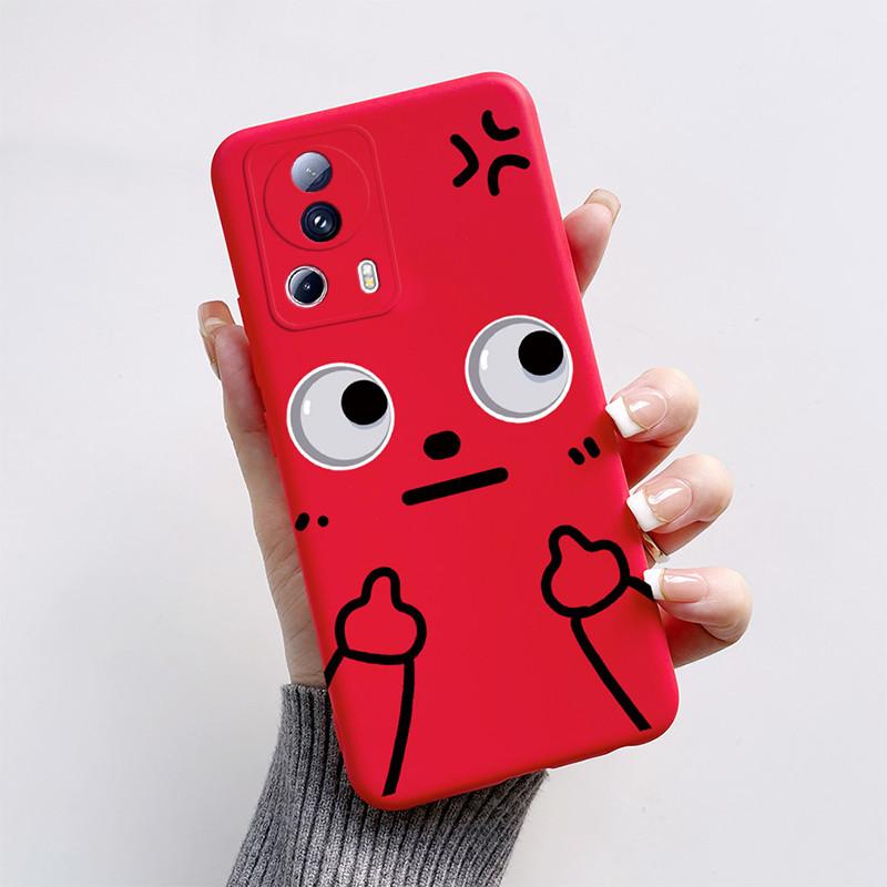 For Xiaomi 13 Lite Civi2 Phone Case Cute Cartoon Cat Fox Soft Silicone Bumper Cover For Xiaomi13 Lite Xiaomi Civi 2 Fundas Shell