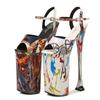Modische Schuhe für Damen 2025 Mode Damen Pumps Retro Dünne Absätze Sandalen Leopard Frühling Plateau Kleid Party Hochzeit Basic Schuhe Frau