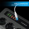 Power Strip EU AC Outlet Socket Multiprise Smart Home Extension Electrical Adapter 3-position TYPE-C USB Charging