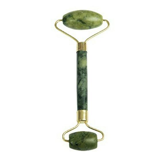 Rosenquarz Herz Gua Sha & Jade Roller Gesichtsmassage Set