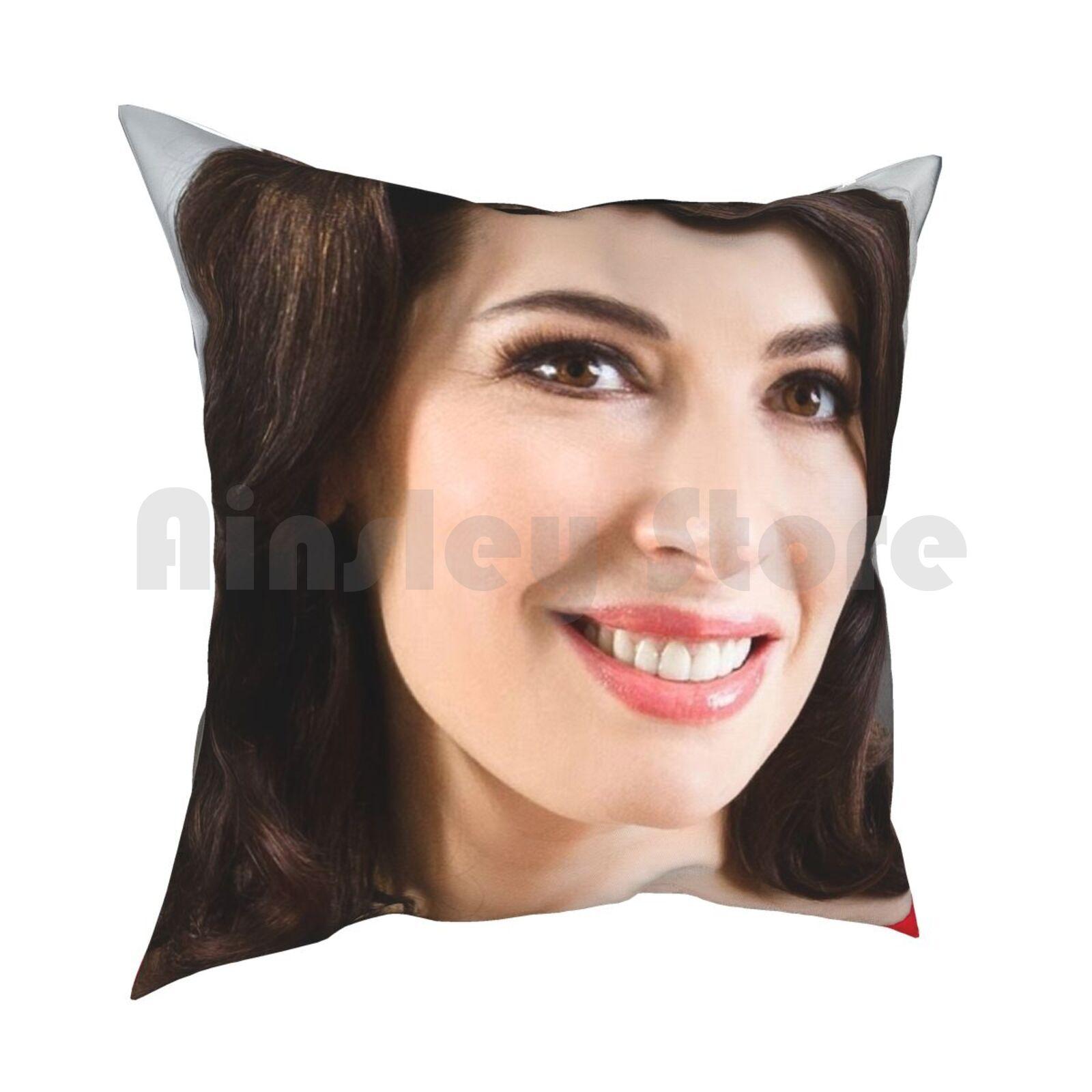 Наволочка с принтом от Nigella Lawson Домашняя мягкая декоративная подушка Nigella Lawson Nigella Lawson Рецепт Ингредиенты Телеведущий Hng I 30cmx30cm