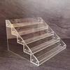 Multi-layer Acrylic Perfume & Doll Display Shelf Box