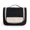 Flores polyester double opening bag with hand-held large capacity hook, convenient waterproof makeup bag, high aesthetic value