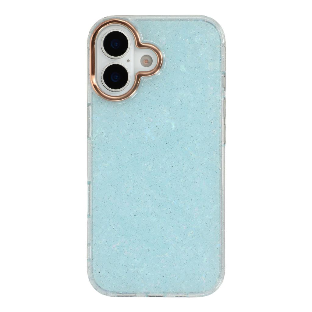 For iPhone 17 Case IMD Shell Pattern PC + TPU Phone Cover