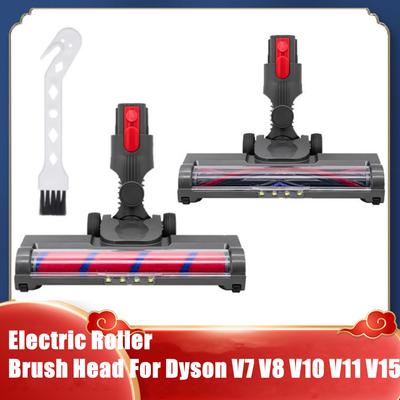 Electric Roller Brush Head Compatible with Dyson V7 V8 V10 V11 V15 Quick Release with Bristle Roller for Carpet & Hardwood