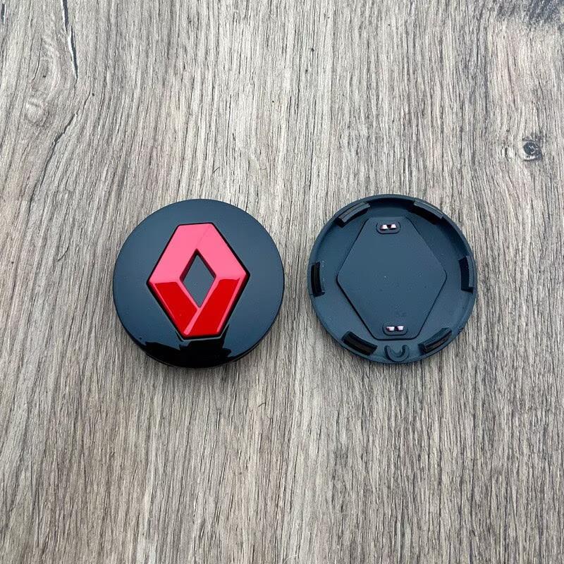 High quality For Renault Megane Trafic Captur Emblems Kangoo Zoe 4PCS 56mm 60mm Car Wheel Center Cap Logo Hub Badge Rims Cover Z888