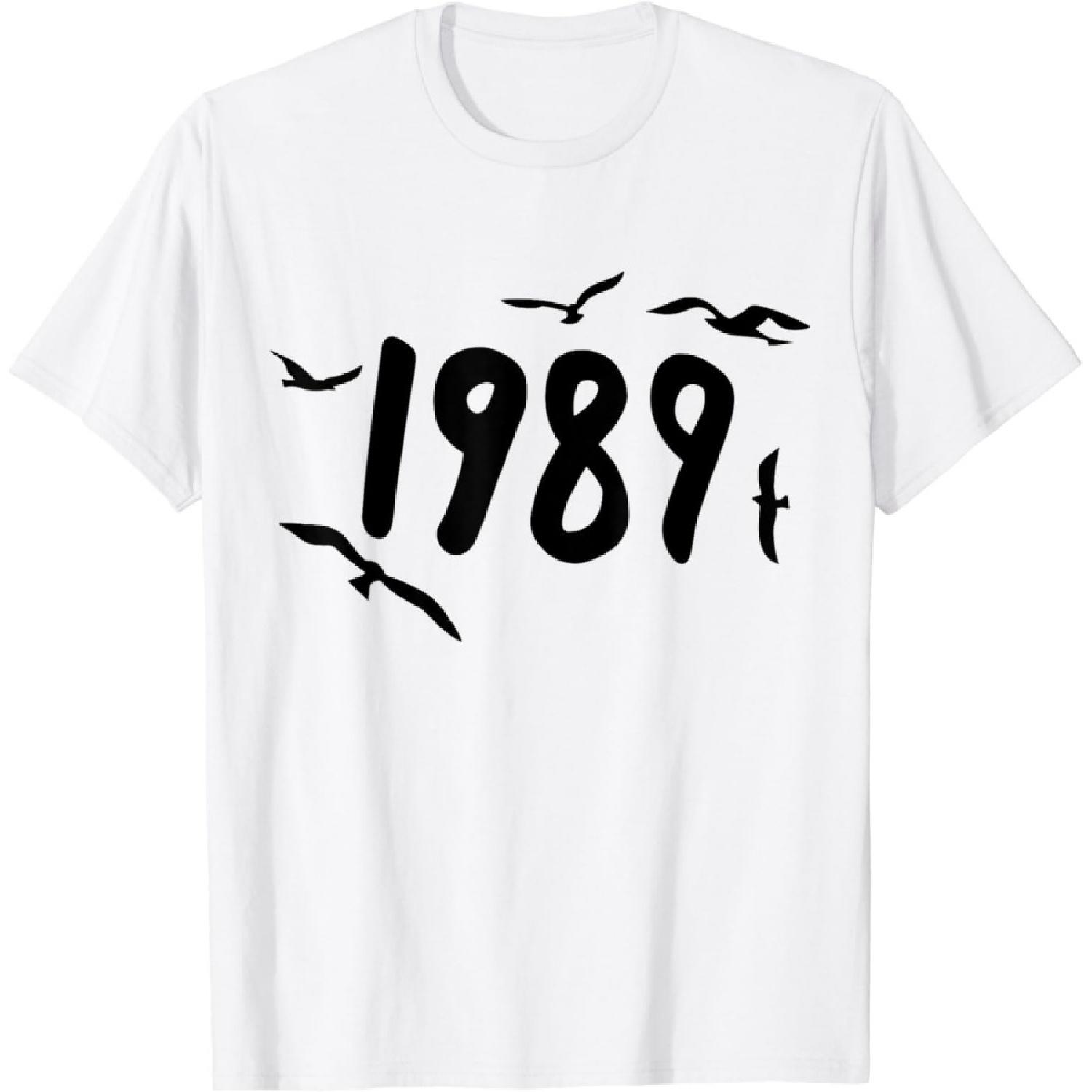1989 Seagulls for Men Women T-Shirt XXXXXL белый