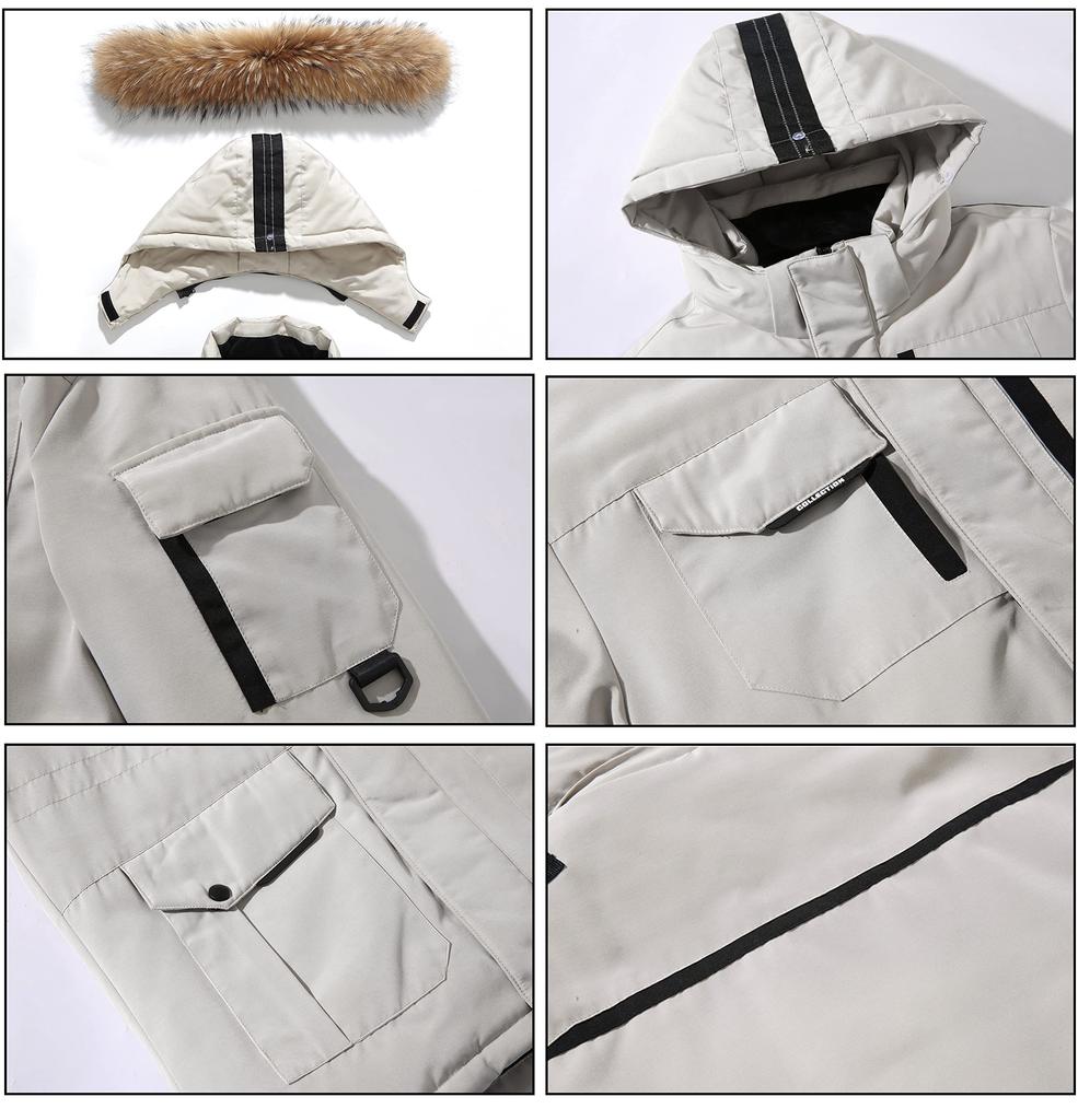 Down Casual Lightweight Down Popular Solid Perfect for and Perfect for School FSD.WG Men's Jacket, Coat, Jacket, Outerwear, Color, Commuting, Warm,