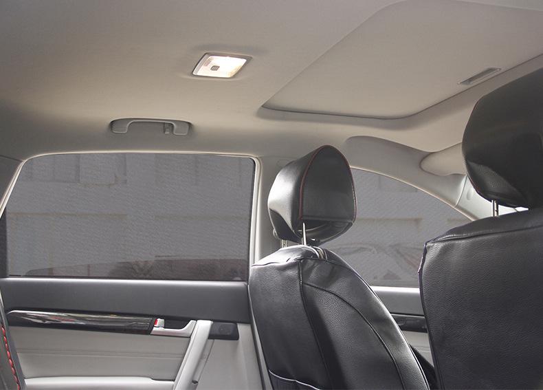 Universal Breathable Mesh Car Window Sun Shade and Privacy Curtain