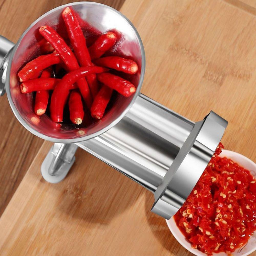 Non-Slip Manual Meat Grinder Hand Crank Meat Mincer Multifunctional Enema Machine  Kitchen