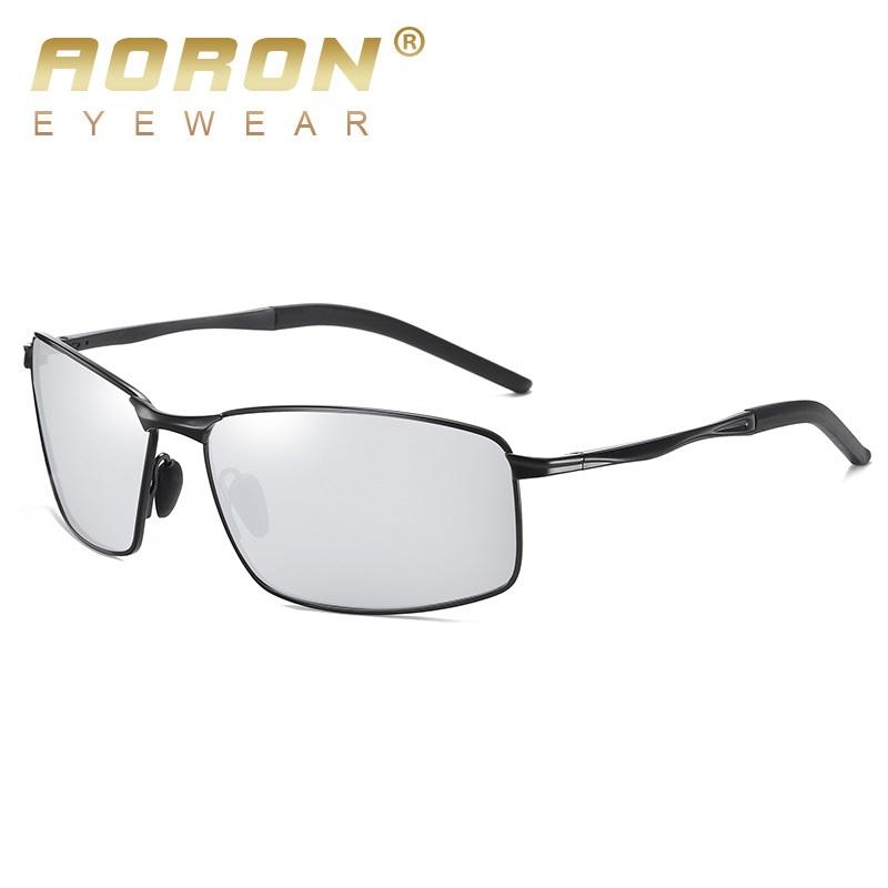 aoron More Than 100 Colors Polarized Sunglasses for Men Women Fashion Design Metal Frame Outdoor UV400 Anti Glare Driving Glasses