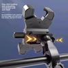 New electric vehicle mobile phone navigation holder for motorcycles, electric scooters, and bicycles, fixed and shockproof
