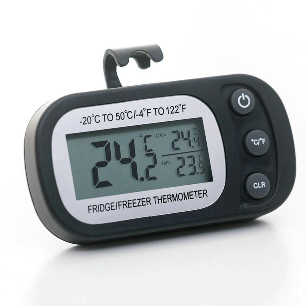 LCD Digital Waterproof Refrigerator Freezer Thermometer with MinMax Function