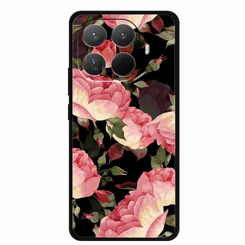 3D TPU Case For Xiaomi 15T 15 T 5G Relief Flowers Coque Embossed Blossoms Funda Silicone Soft Back Phone Cover For Xiaomi15T