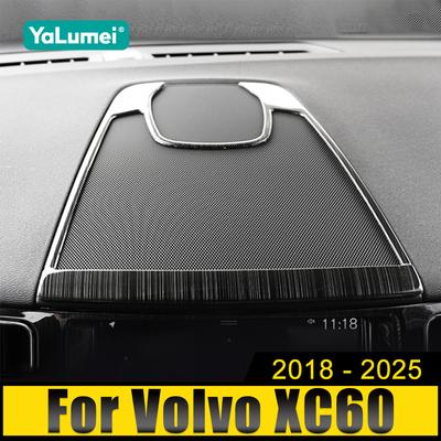 Para Volvo XC60 2018 2019 2020 2021 2022 2023 2024 2025 Capa Anel Áudio Estéreo Som Painel Carro Adesivo Alto-falante Tweeter