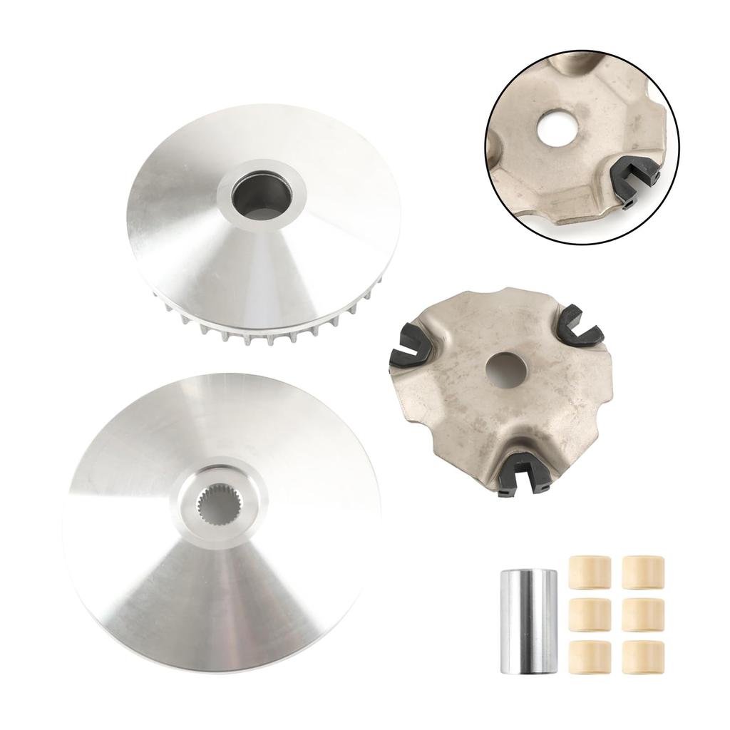 Frezon Front Clutch Variator Kit for 22123-K44-V00 22110-K44-V00 Fit Honda NSC110 Vision ACH110 Beat 110 Front Primary Variator Clutch Kit