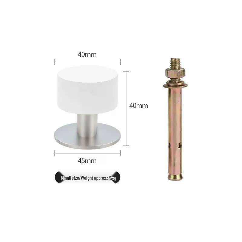 Silent Windproof Door Stopper and Holder - Anti-Theft and Anti-Collision Design