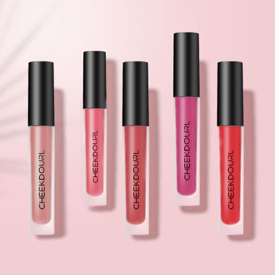 

Питательная стойкая жидкая губная помада для макияжа для девочек