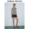 UR 2025 Women's Sleeveless Lapel Knit Top