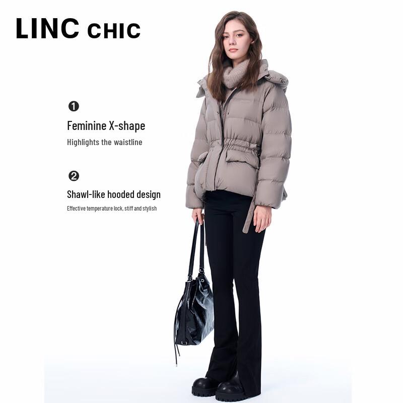 Jinyujie Women's Short Puffer Down Jacket