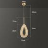 Nordic LED Pendant Lights Indoor Lighting Luxurious Hanging Lamp Home Living Room Decoration Dining Tables Bedside Aisle Light