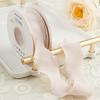 2.5/4cm Gift Packing Ribbon Ruffle Wavy Edges Textured Overlock Soft Pure Color Bouquet Wrapping Ribbon Valentine's Day Supplies