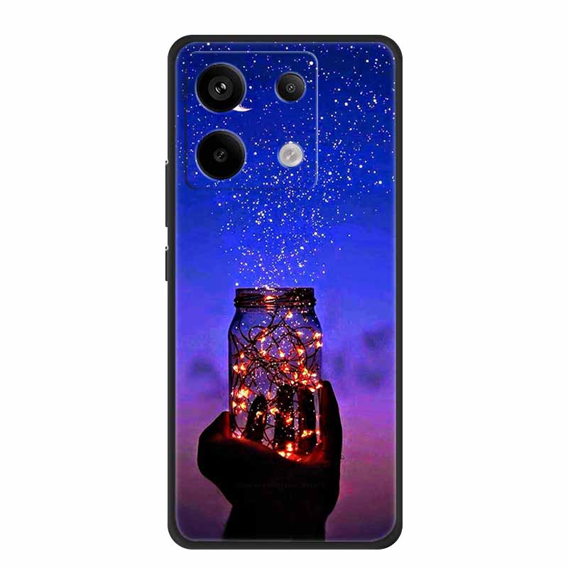 Do etui Xiaomi Redmi Note 13 Pro 5G Luksusowe Miękkie Silikonowe TPU Tylna Osłona Etui na Telefon Redmi Note13 Pro Plus 5G Odporne na Wstrząsy Fundas