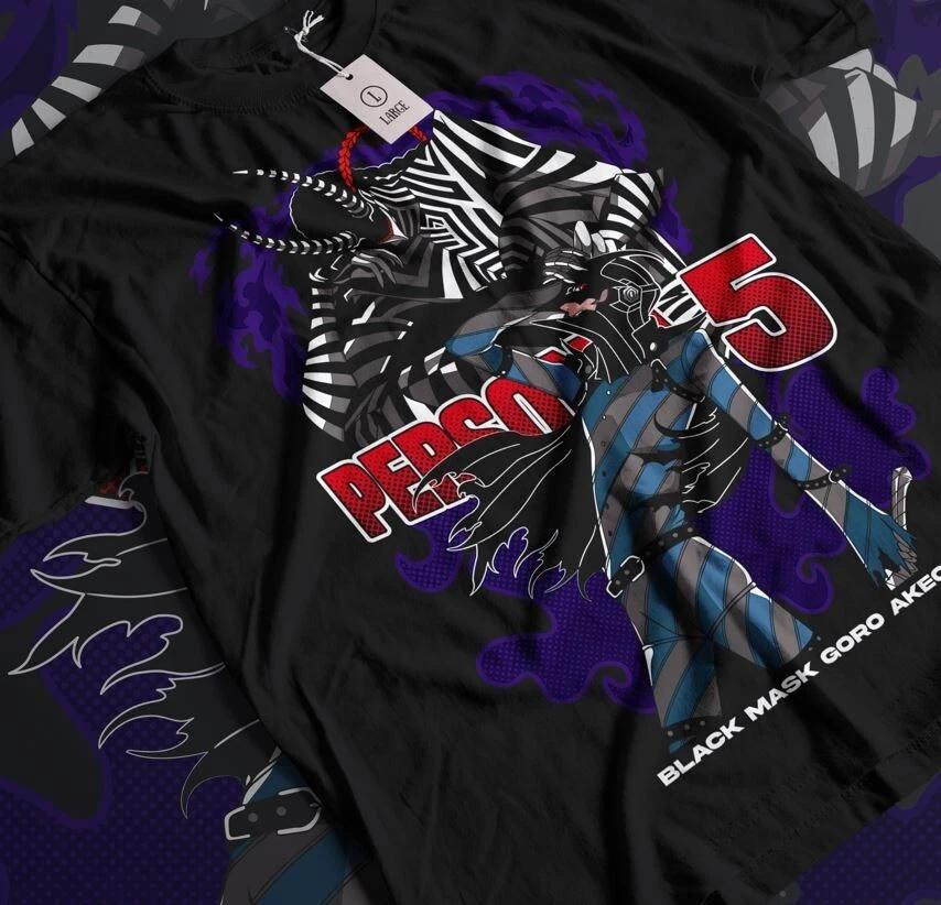 Persona 5 TshirtGoro Akechi Shin Megami Tensei Anime Unisexga Gift Shirt All Size S