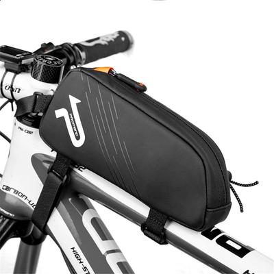 PU Bike  Frame  Bag For Front Tube Bicycle Triangular Bags Rainproof Large Capacity Mtb Road Frame