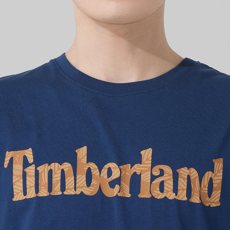 Timberland SS25 T Shirt Men's Blue A6D6R-288