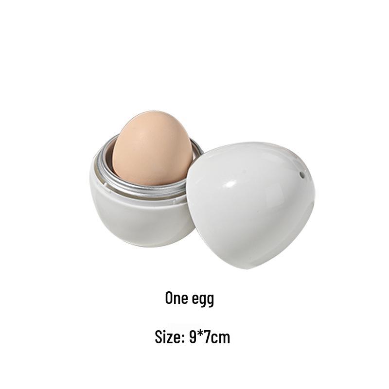Egg-Shaped Multifunctional Microwave Egg Cooker for Home and Office