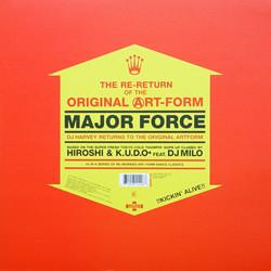 

12inch Record MAJOR FORCE The ReReturn Of The Original ArtF MWR142 Mo Wax 2001 UK Rap HipHopRB Used