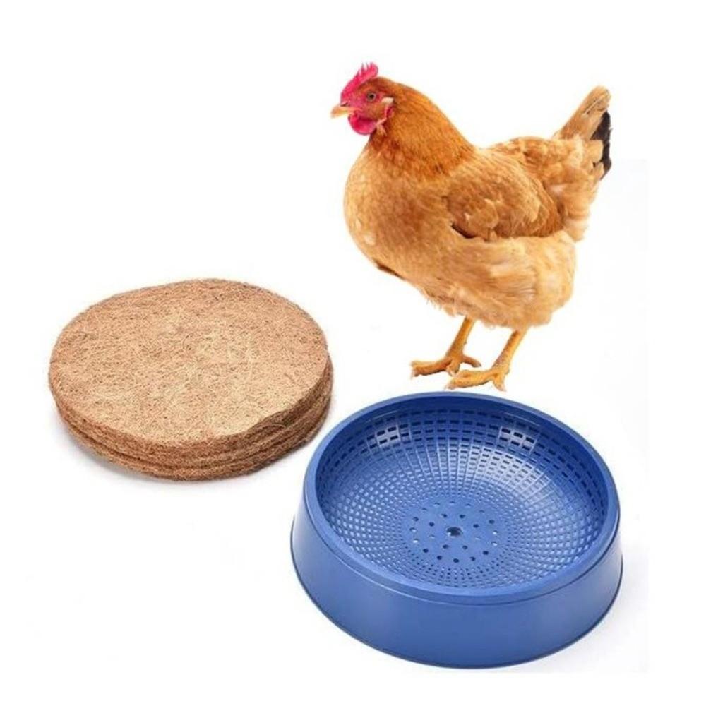 New Soft Nest Liner Pigeon Nest Bowl Plastic Mesh Structure Pigeon Egg Basin Breathable Bird Nest Bowl Bird Nesting