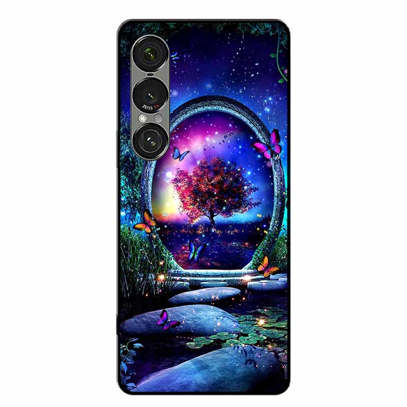 For Sony Xperia 1 VII / 1 VI / 1 V Cases Fashion Protective Silicone Back Cover For Xperia 1 VII Back Phone Capa Xperia 1V Funda