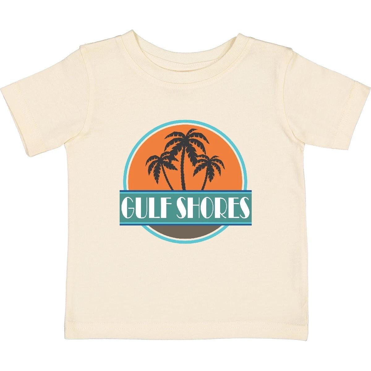 Inktastic Gulf Shores Alabama Vacation Baby T-Shirt Travel Beach Infant Tees 150