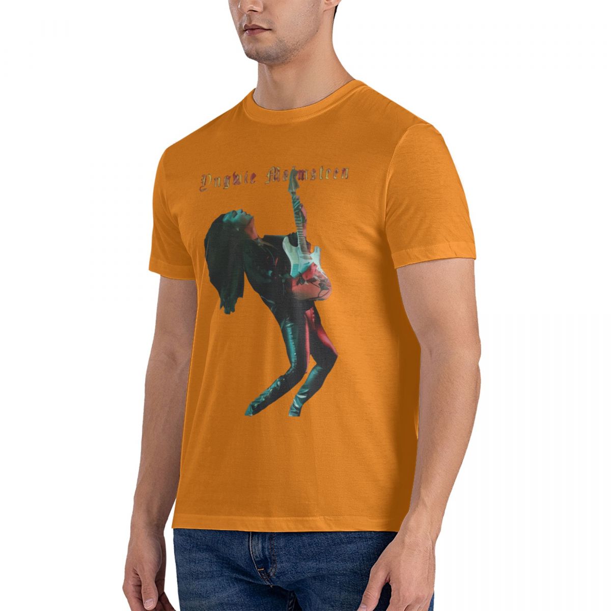 

Harajuku New 2024 Yngwie Malmsteen Guitarist Maestro T-Shirt Mens Size S-to-XXL Printed T Shirts Mens Streetwear 4XL