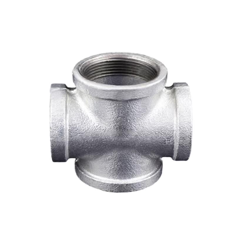 Tiemuyun Galvanized Four-Way Pipe Connector
