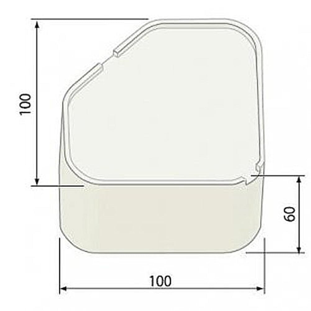 Inaba Denko Funbaruman Raising Platform for Washing White (INABA DENKO) OP-SG600 Anti-Vibration Machines,